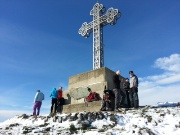 Salita con la prima neve sul Monte Cornizzolo 24 novembre 2013 - FOTOGALLERY